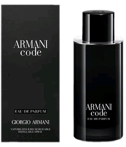 Giorgio Armani Code Parfum 125ml Refillable Spray for Men